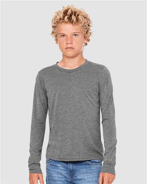 Youth Triblend Long Sleeve Tee