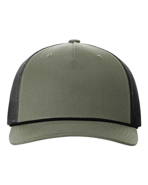 Five-Panel Trucker with Rope Cap