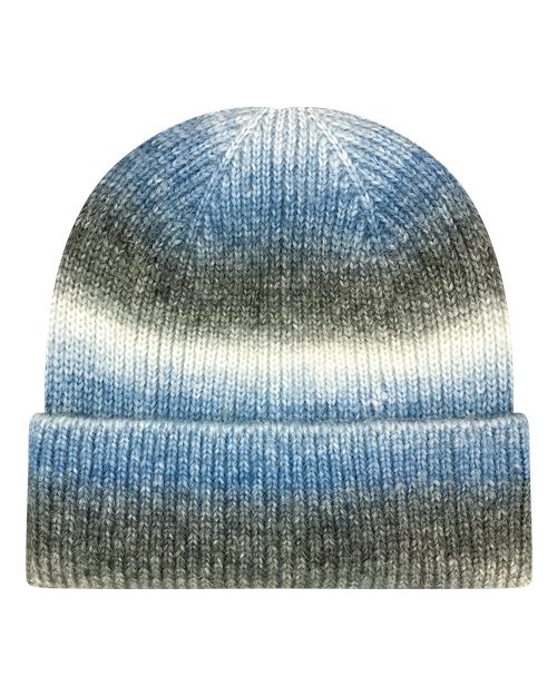 Tie-Dyed Ribbed Beanie