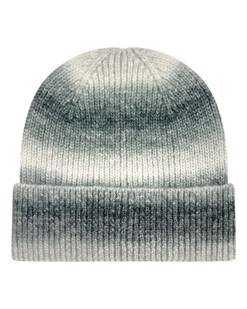 Tie-Dyed Ribbed Beanie