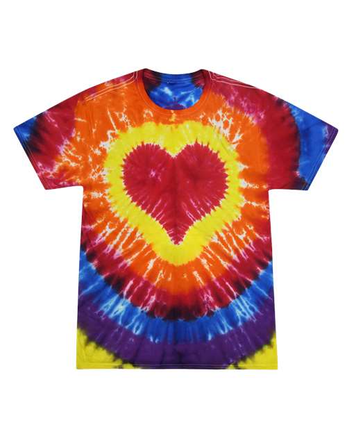 Shapes Tie-Dyed T-Shirt