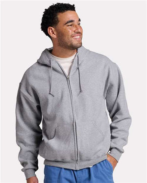 Rugged Full-Zip Hooded Sweatshirt