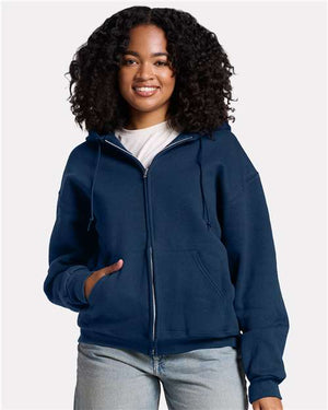 Rugged Full-Zip Hooded Sweatshirt