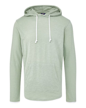 Miles Slub Hooded Long Sleeve T-Shirt