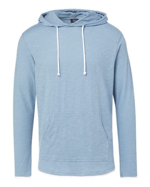 Miles Slub Hooded Long Sleeve T-Shirt