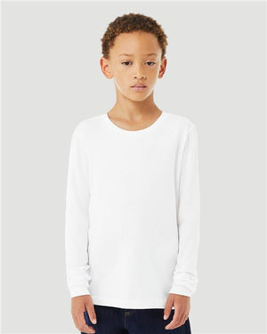 Youth Heather CVC Long Sleeve Tee