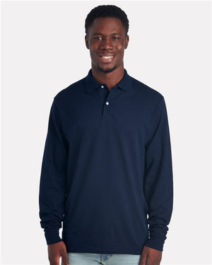 Dri-Power® Long Sleeve Polo