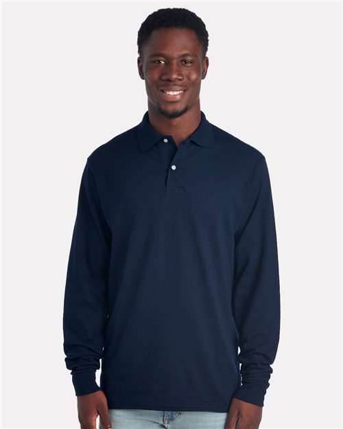 Dri-Power® Long Sleeve Polo